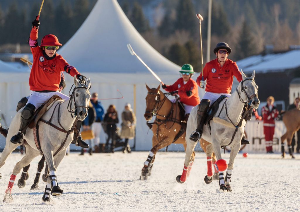 Engel & Volkers at 18th Bendura Bank Snow Polo World Cup Kitzbühel 2020 