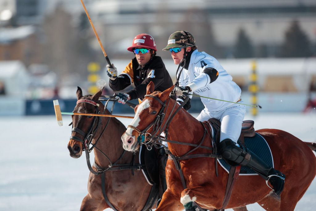 Badrutt's Palace and Maserati at the Snow Polo World Cup St. Moritz 2020