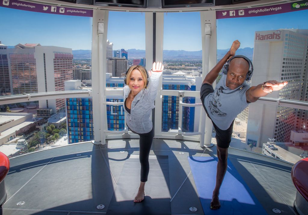 Yoga on High Roller Las Vegas