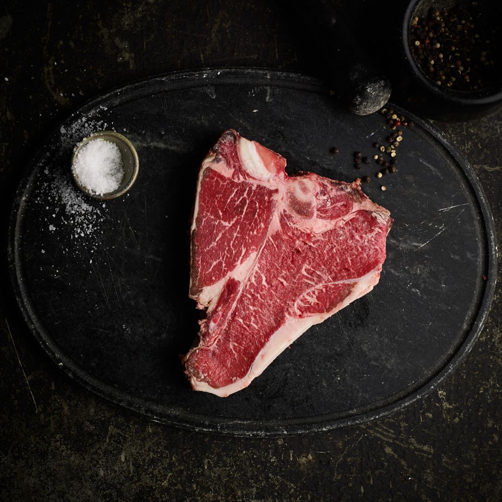 T-Bone steak from the Ethical Butcher