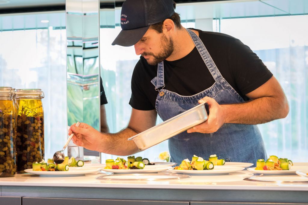 Chef Fabien Morreale onboard Emerald Waterways
