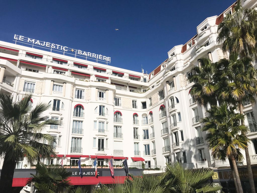 The Hôtel Barrière Le Majestic Cannes