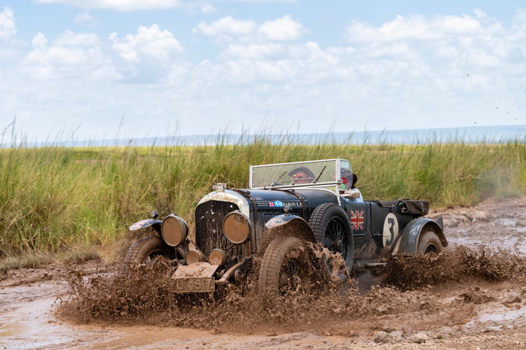 1927 Bentley 4 ½ Le Mans Wins Southern Cross Safari in Africa