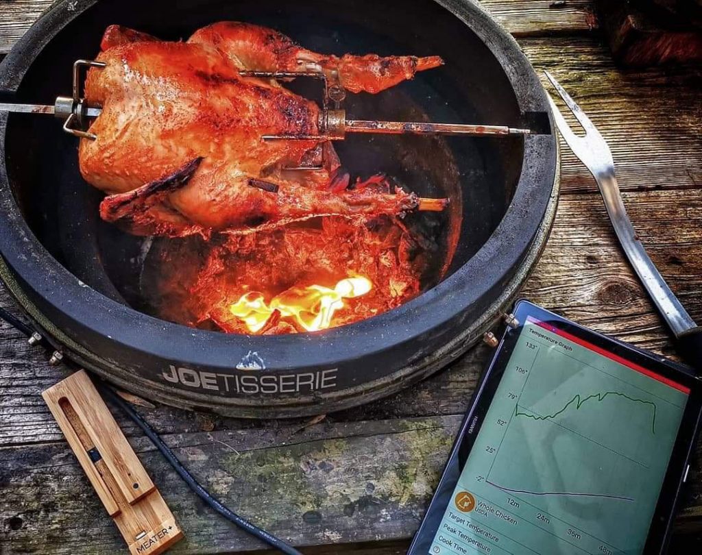 MEATER+ roast chicken