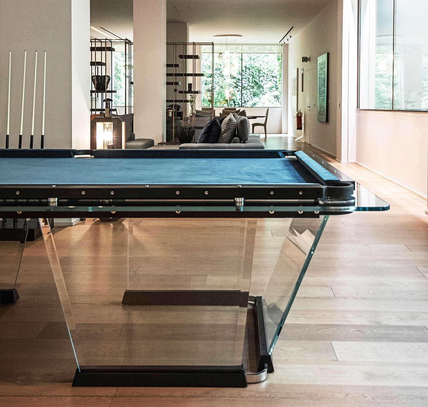 The Teckell T1 Glass Pool Table Is A Work Of Art