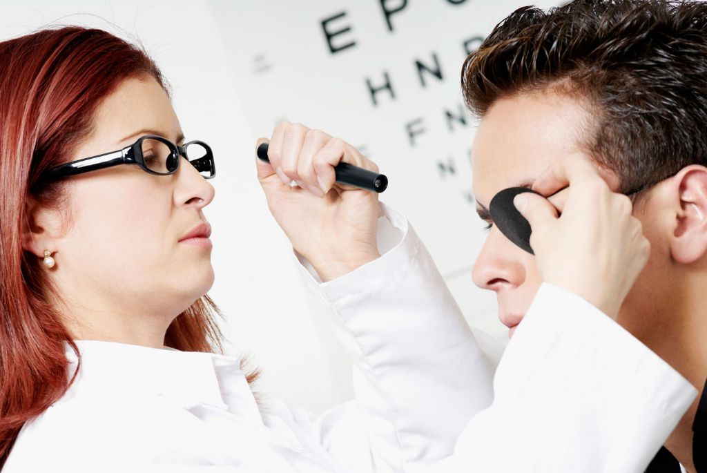 Sunglasses or transition lenses protect the eyes from invasive UV light