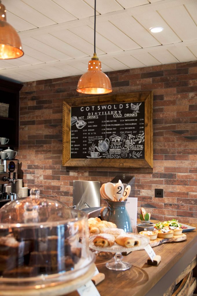 The Cotswolds Distillery Cafe.