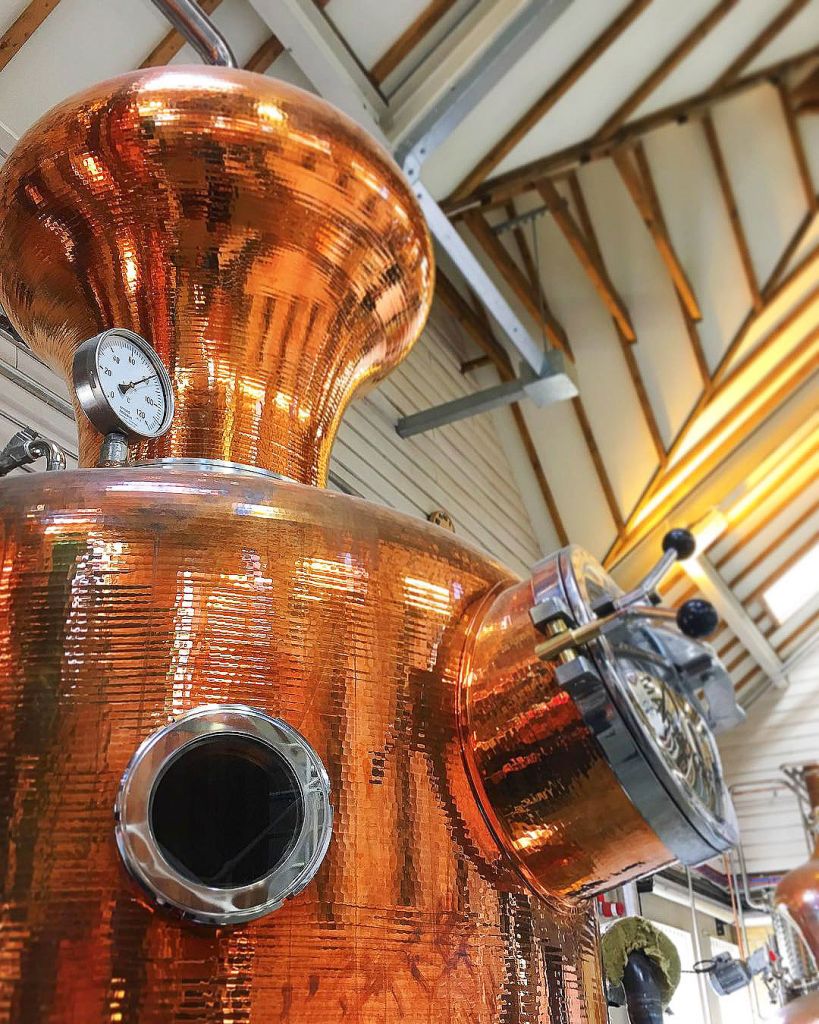 A Still at The Cotswolds Distillery.