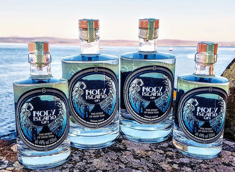 Holy Island of Lindisfarne Gin Bundle Direct to Your Door