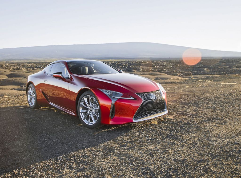 The LC coupe is a striking example of the creativity of the company's designers