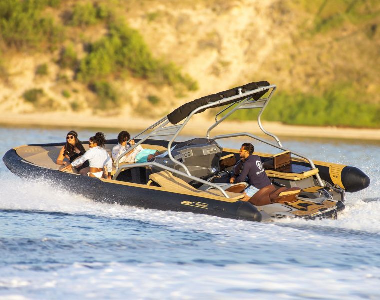 The Jet ski or Propeller Powered Wave Boat Z-Line Hits the UK