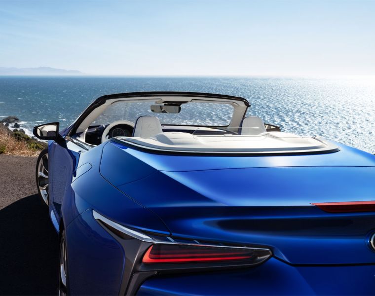 Lexus LC Convertible is an Ideal Car For Wind In The Hair Driving