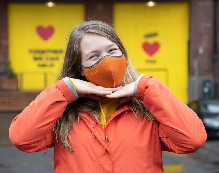 KEEN Launches Face Masks That are Recycled, Reusable and Washable