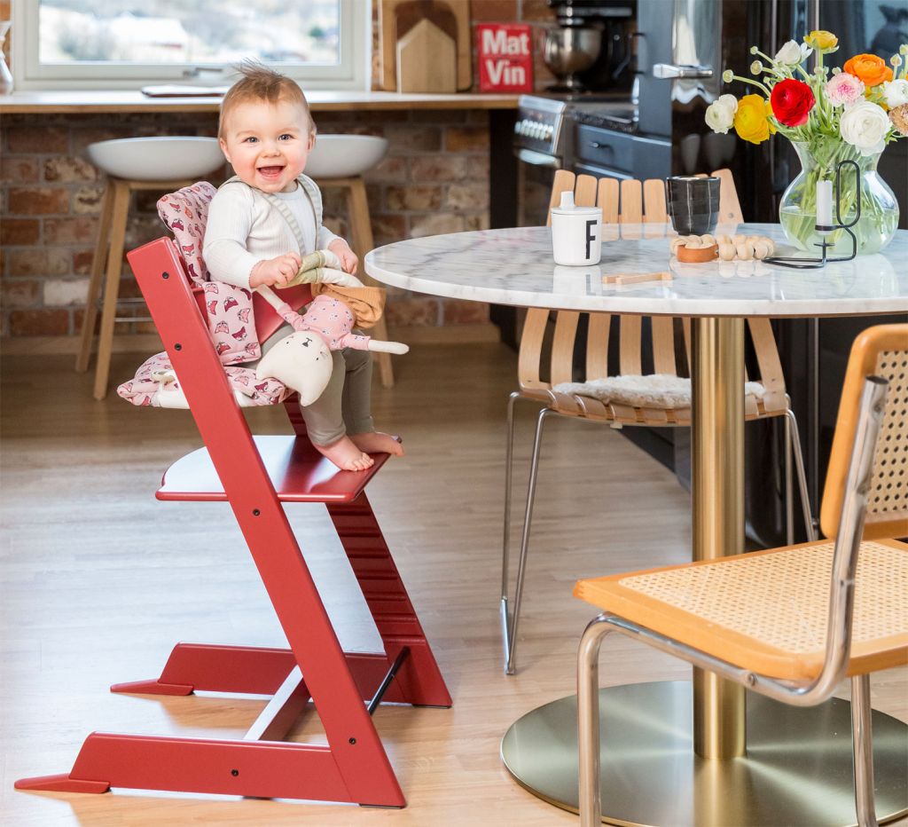 Stokke Tripp Trapp Chair in warm red