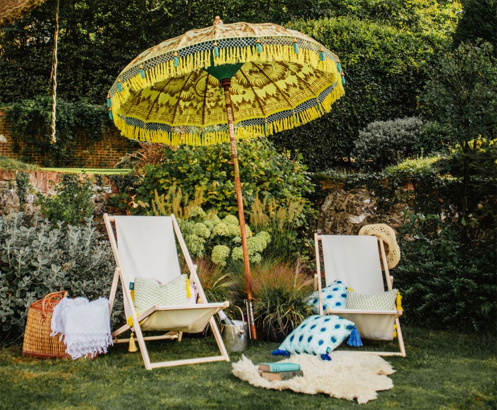 The parasols are priced between £320-£799