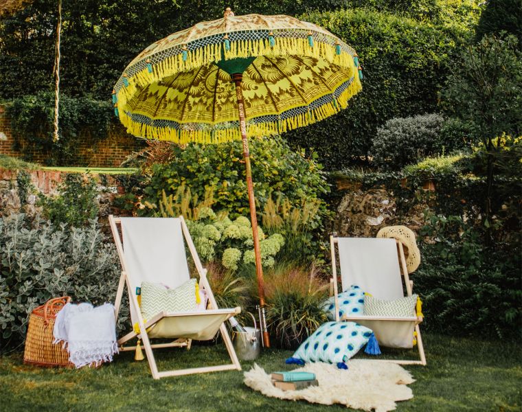The parasols are priced between £320-£799