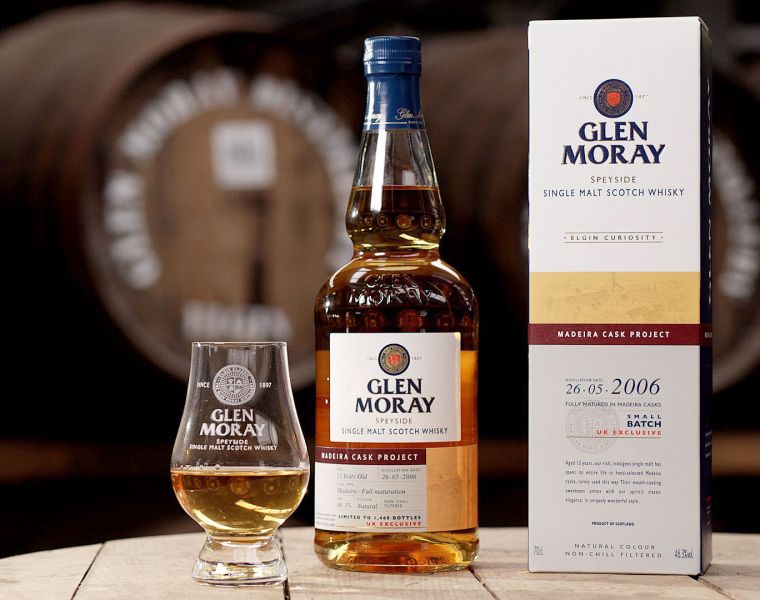 Glen Moray Adds Madeira Cask Project To Curiosity Whisky Range