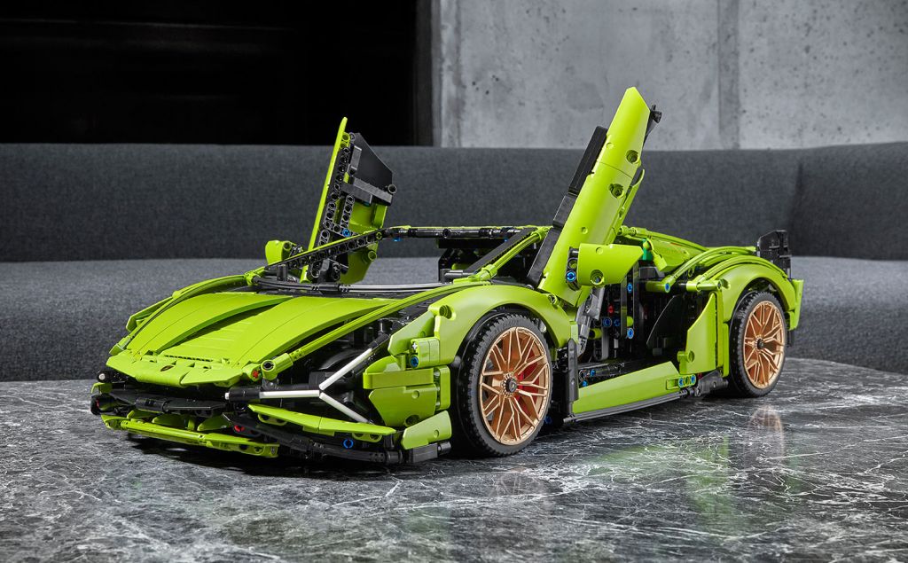 Piece Together Your Own Lamborghini Sián With LEGO Technic