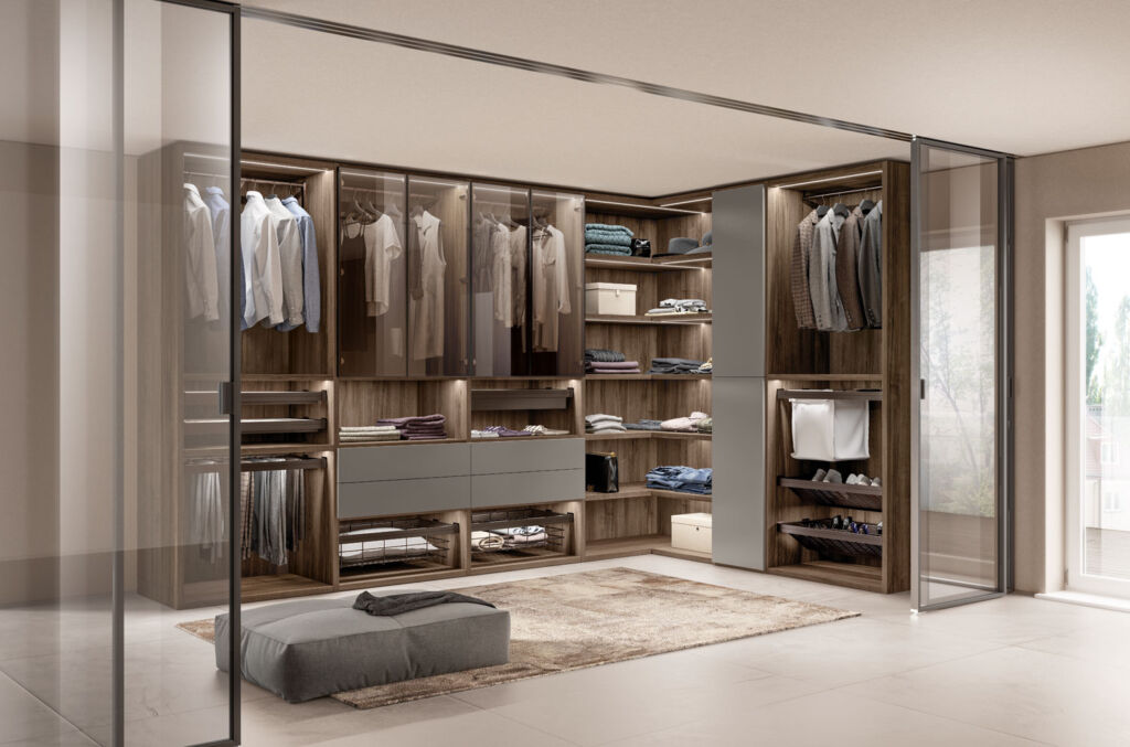 Scavolini Unveils its New Modular Walk-in Wardrobe System