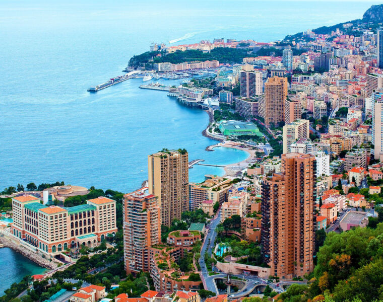 The Monaco skyline