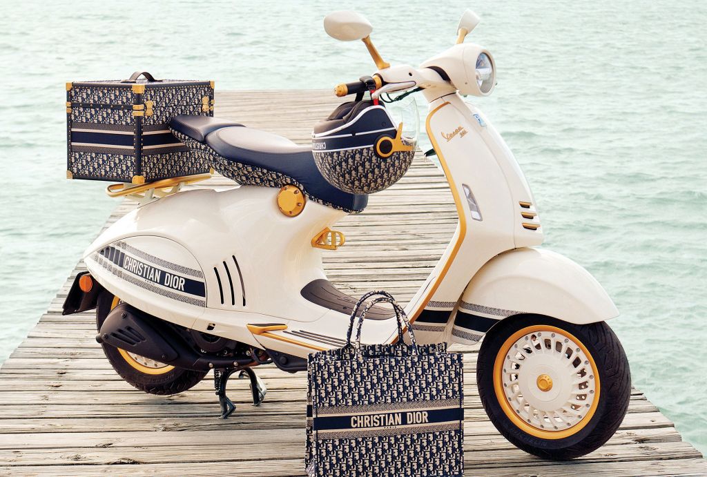 The Christian Dior Vespa 946 Scooter - A Two-Wheeled Fashion Statement