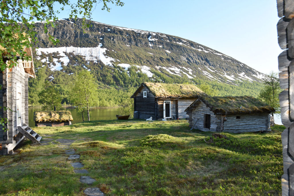 Geunja The Sámi Ecolodge in the summer months