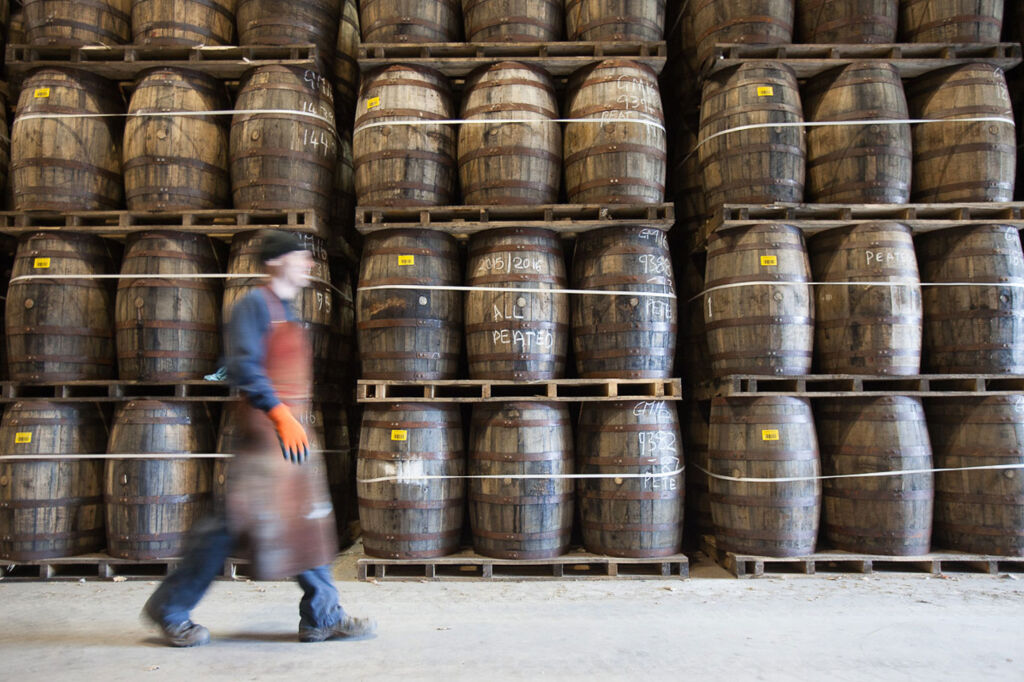 Glen Moray whisky casks