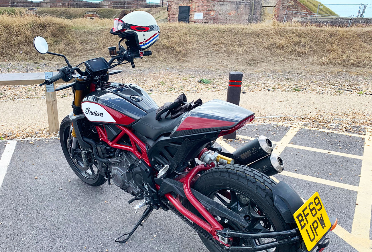 indian ftr 1200 tail tidy