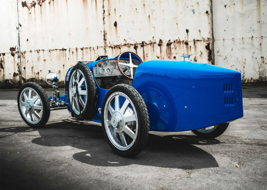 Rear view of the Bugatti Baby II