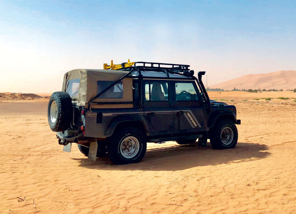 Twisted Automotive Land Rover in the Desert
