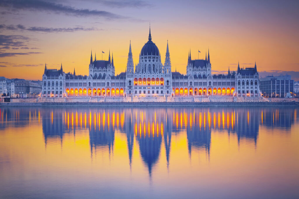 The Parliament Building in Budapest
