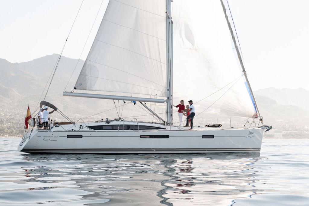 The Puente Romano sailing yacht