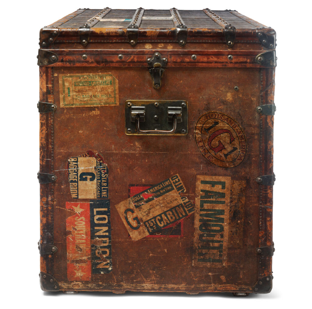 1930s Vuitton trunk owned by the socialite Emilie Grigsby