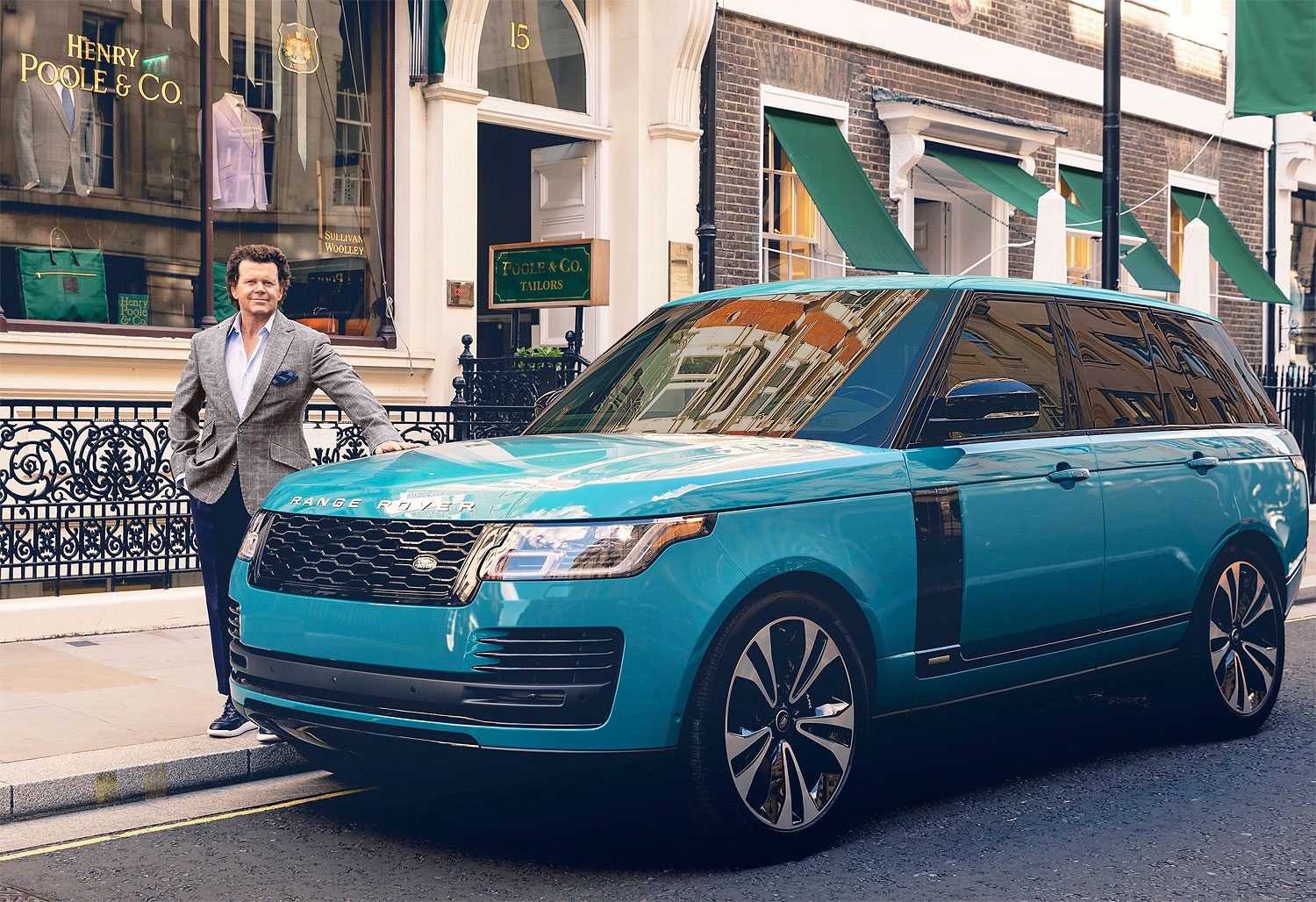 Range Rover's 50th Celebrated With Henry Poole & Co Bespoke Jackets