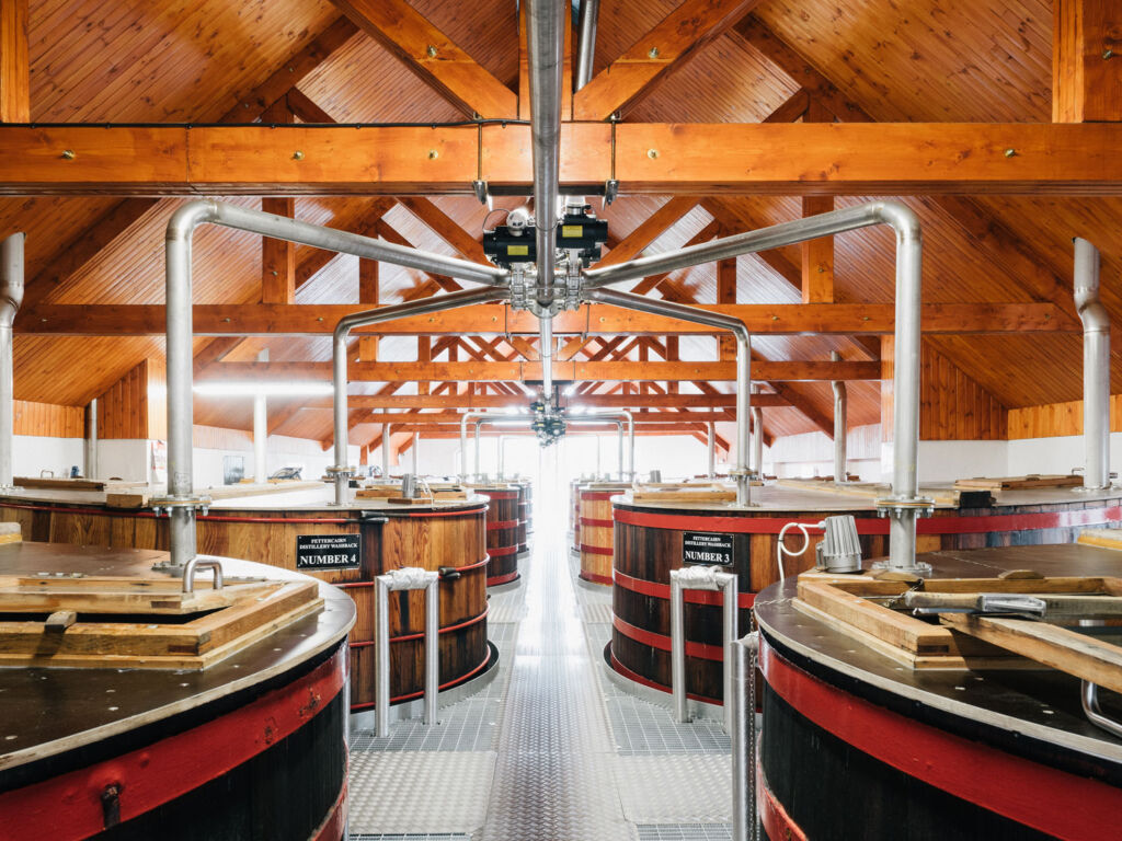 Inside the Fettercairn Distillery