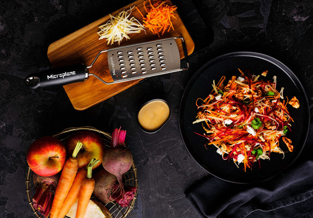 The Microplane Gourmet Series Fine Julienne Blade Cuts Through the Hassle