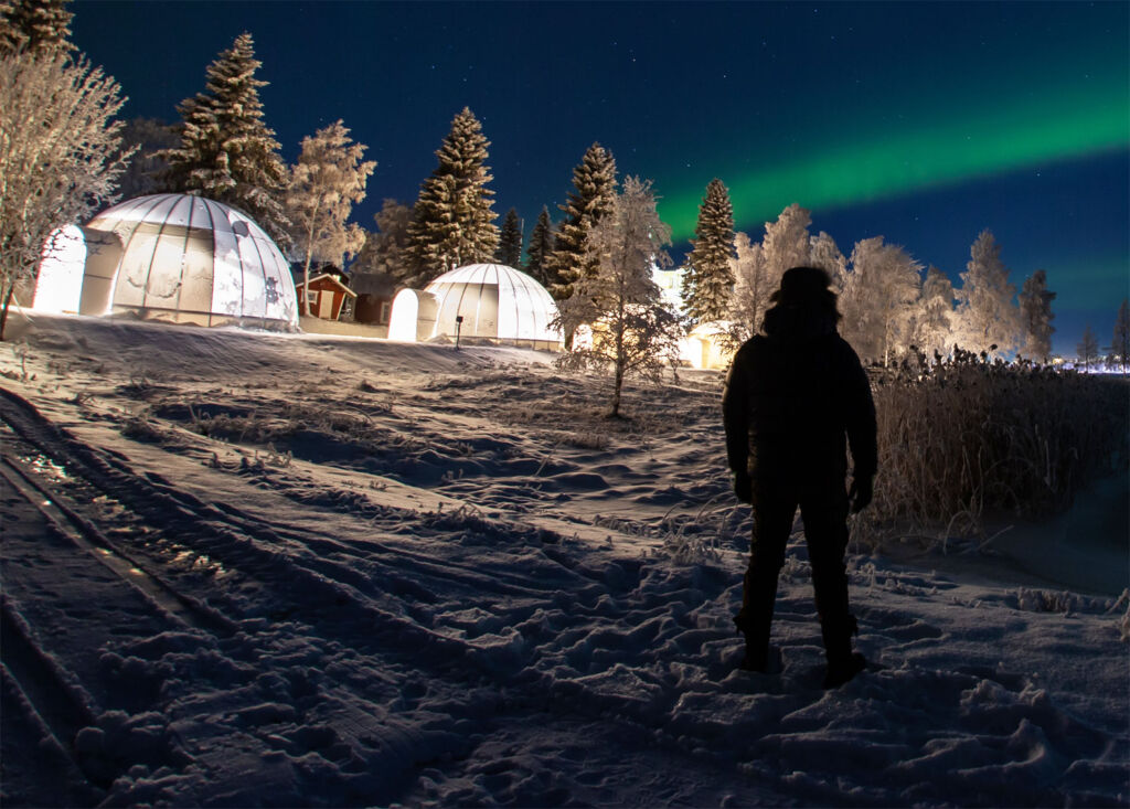 The Extraordinary Ice & Light Village in Kalix, Swedish Lapland