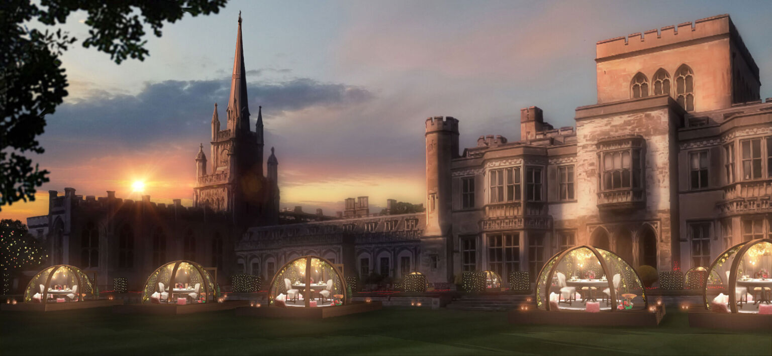 Former Royal Residence Ashridge House Unveils Enchanted Garden Globes