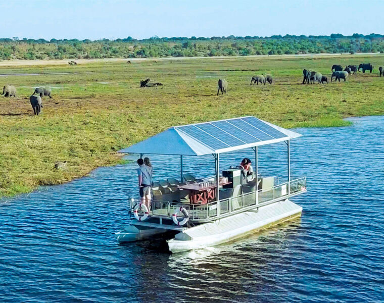 How Chobe Game Lodge's Solar-Powered Boats are Changing the Safari Industry