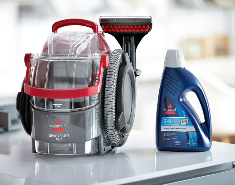 BISSELL's SpotClean Pro is Capable of Much More than its Size Suggests