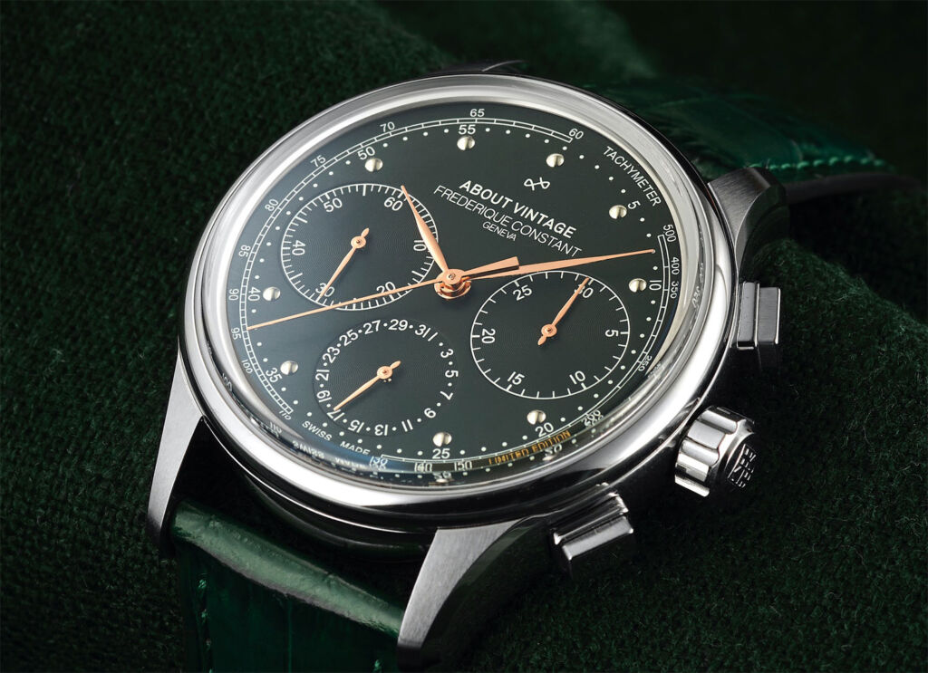 Frederique Constant's 1988 Flyback Chronograph is all About Vintage