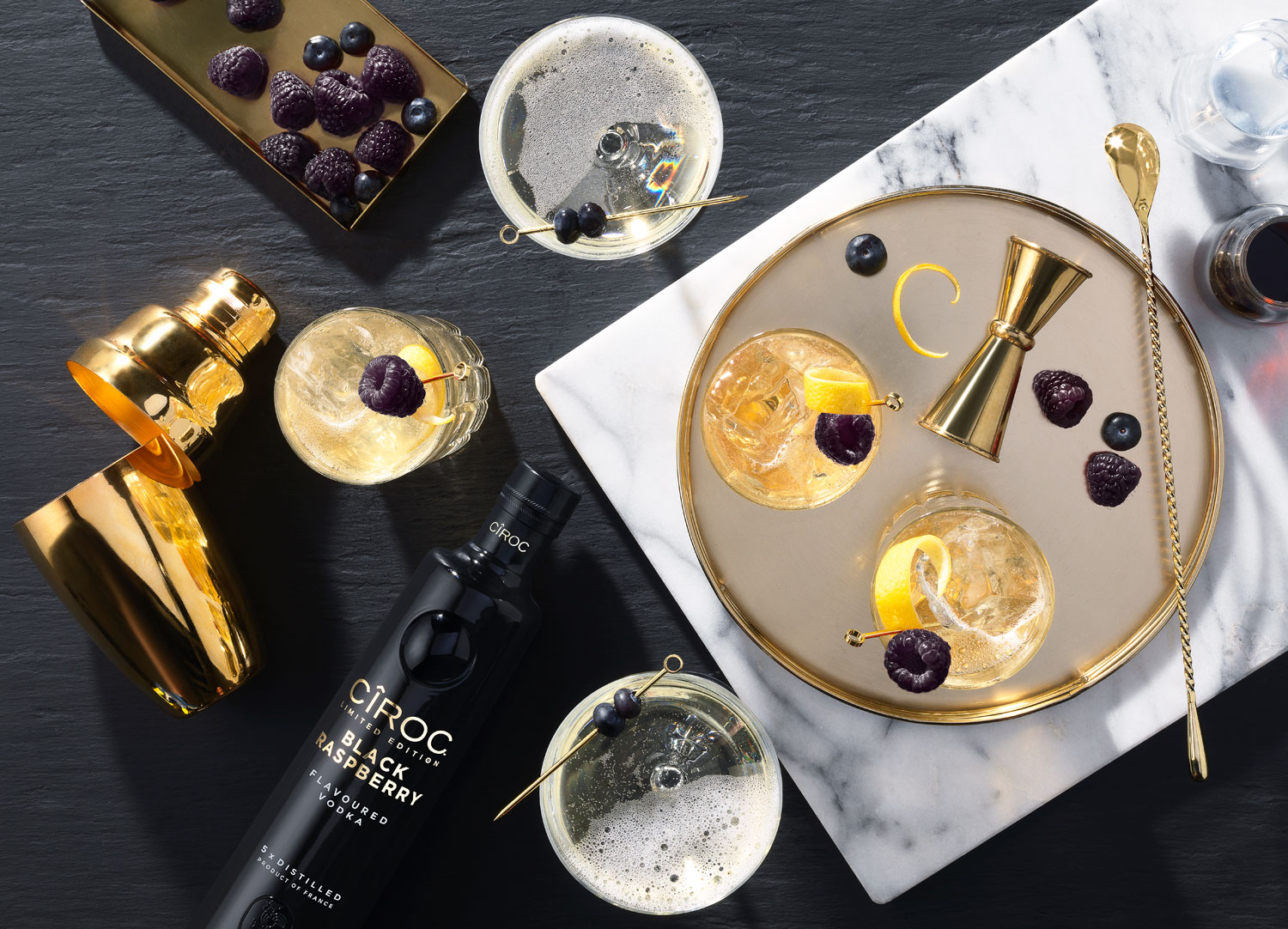 CÎROC Black Raspberry Vodka Adds A Touch Of Glamour To Winter