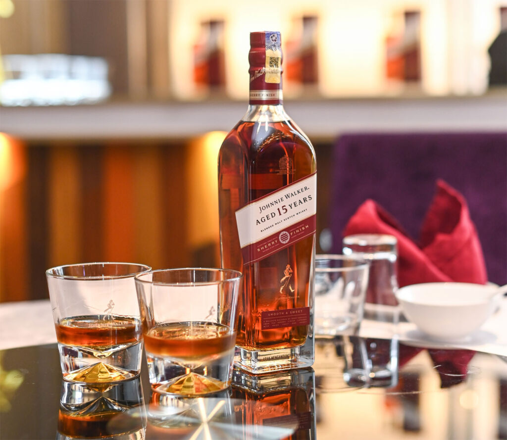 Johnnie Walker Introduces Aged 15 Years Sherry Finish Whisky