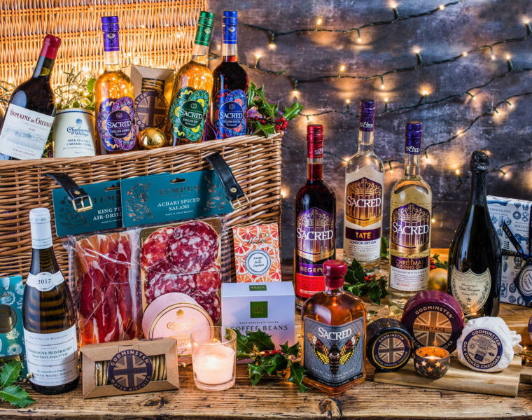 The Mouthwatering Contents Inside Sacred Spirits New Luxury Hampers