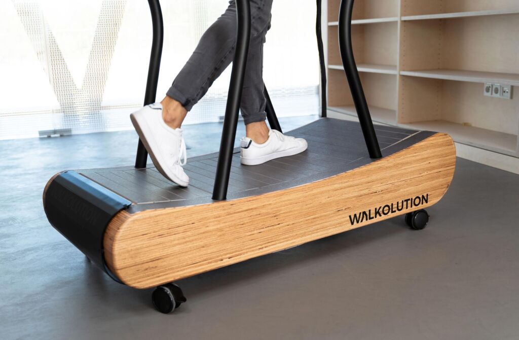 Sarah used the Walkolution Treadmill Desk for a couple of hours each day