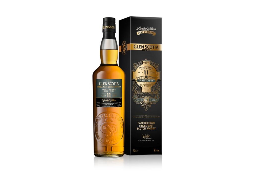 A bottle of Glen Scotia Limited Edition Sherry Double Cask Finish
