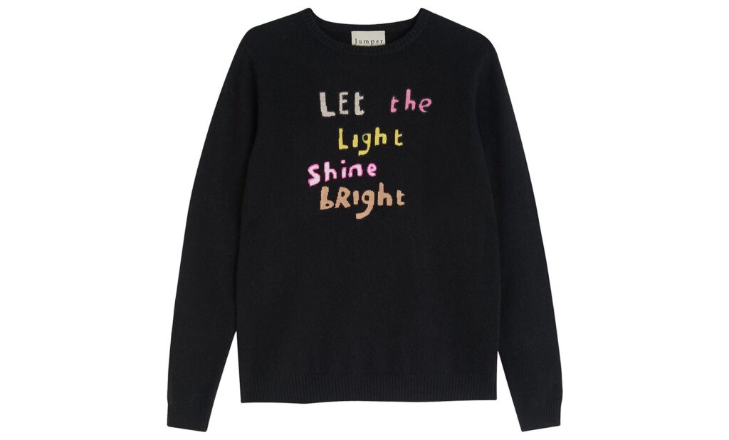 Jumper 1234 Let The Light Shine Bright Sweater