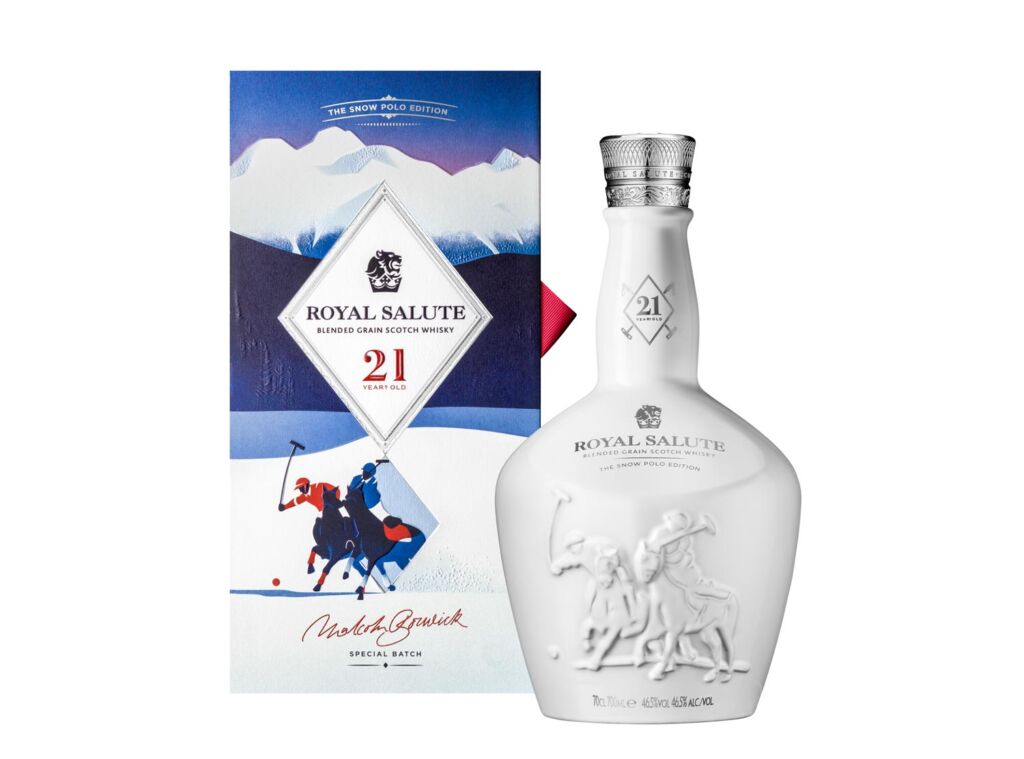 Royal Salute 21 Year Old Snow Polo Edition whisky