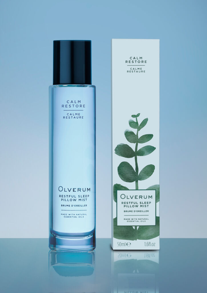 Spray A Little Olverum Restful Sleep Pillow Mist For A Good Night’s Sleep