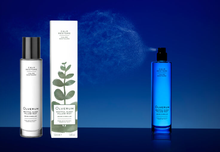 Spray A Little Olverum Restful Sleep Pillow Mist For A Good Night’s Sleep